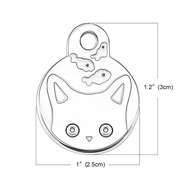 Load image into Gallery viewer, Glow Fish Pet Tag - Personalised Engraving