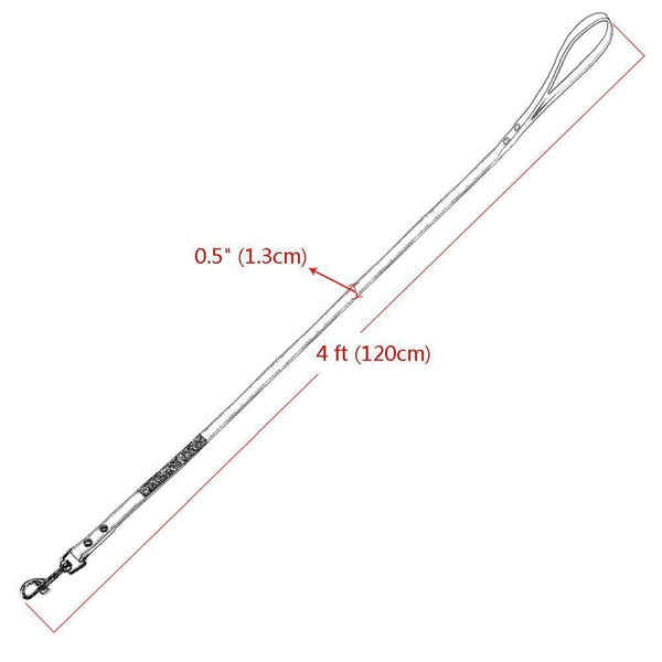 Load image into Gallery viewer, Rhinestone sparkly dog leash