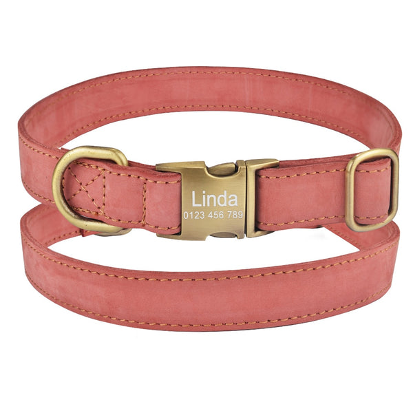 Load image into Gallery viewer, Satin Suede - Personalised Collar