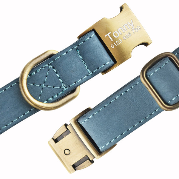 Load image into Gallery viewer, Satin Suede - Personalised Collar