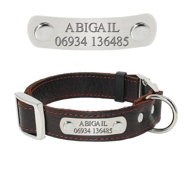 Load image into Gallery viewer, Leather Paws Silvo - Personalised Collar
