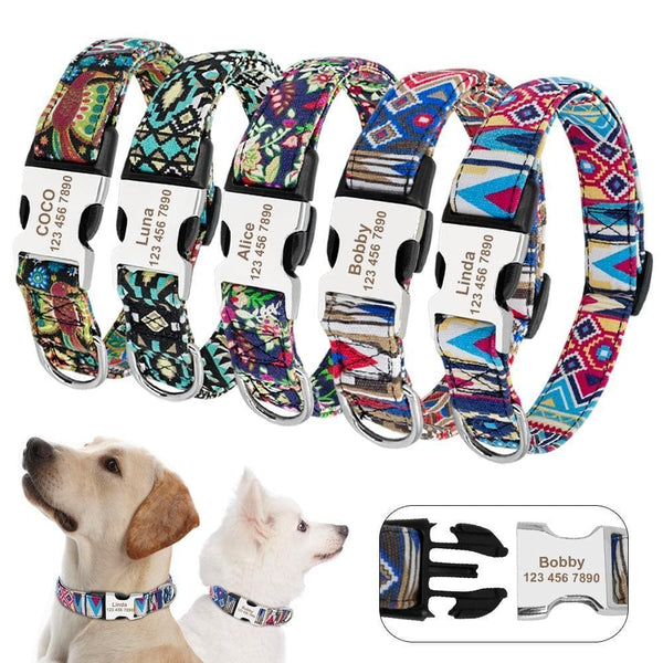 Load image into Gallery viewer, personalised pet collar with engraving