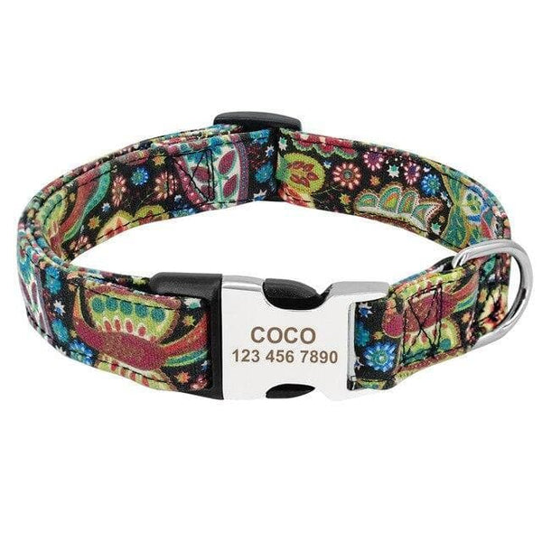 Load image into Gallery viewer, personalised pet collar with engraving