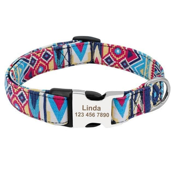 Load image into Gallery viewer, personalised pet collar with engraving