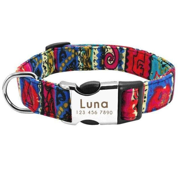 Load image into Gallery viewer, personalised pet collar with engraving