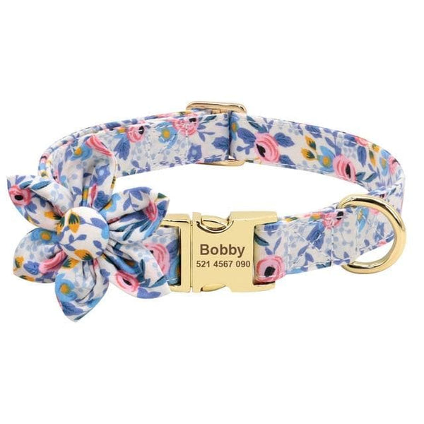 Load image into Gallery viewer, Floral Dream Flower - Personalised Collar