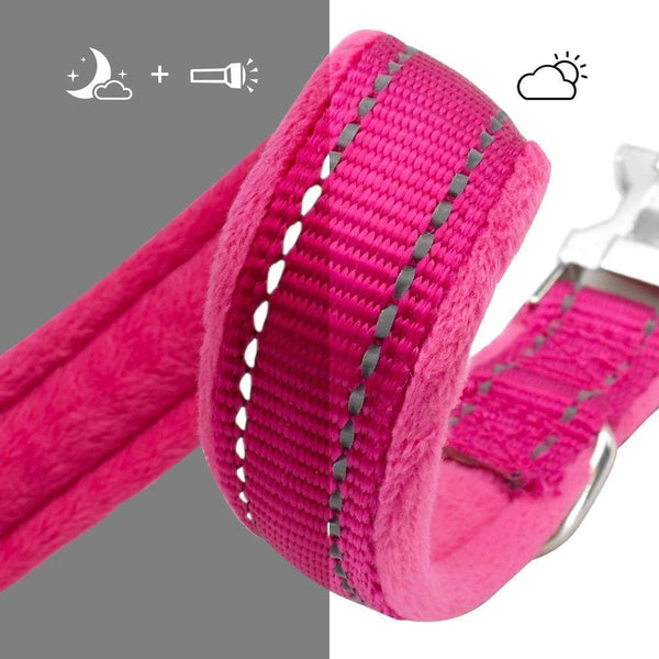 Load image into Gallery viewer, Personalised dog collar with engraving and matching leash set