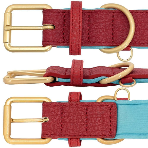 Load image into Gallery viewer, leather personalised dog collar engraved