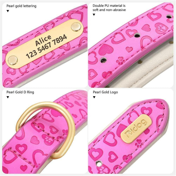 Load image into Gallery viewer, personalised pet collar with engraving