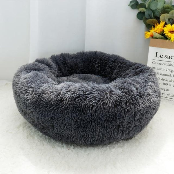 Load image into Gallery viewer, plush fluffy cat pet dog bed