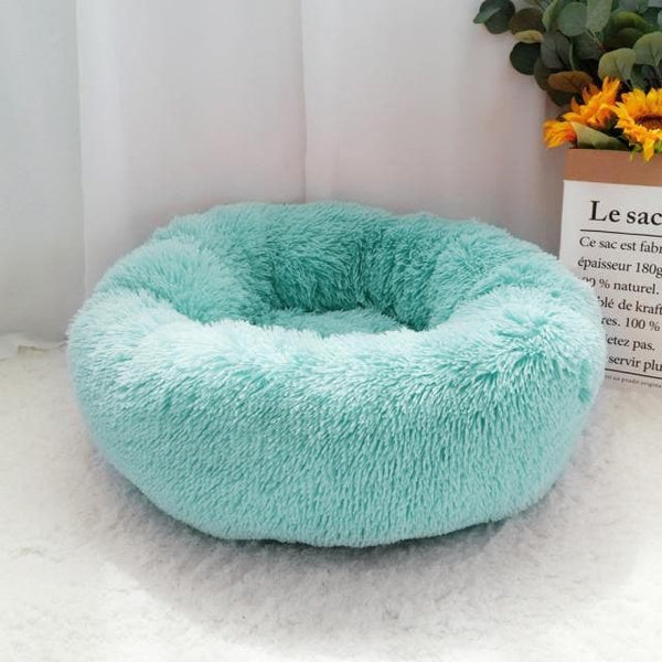 Load image into Gallery viewer, plush fluffy cat pet dog bed
