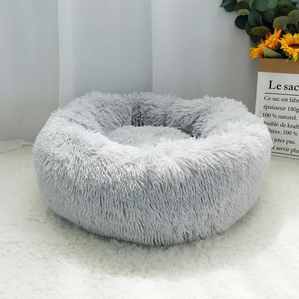 Load image into Gallery viewer, plush fluffy cat pet dog bed