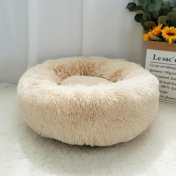 Load image into Gallery viewer, plush fluffy cat pet dog bed
