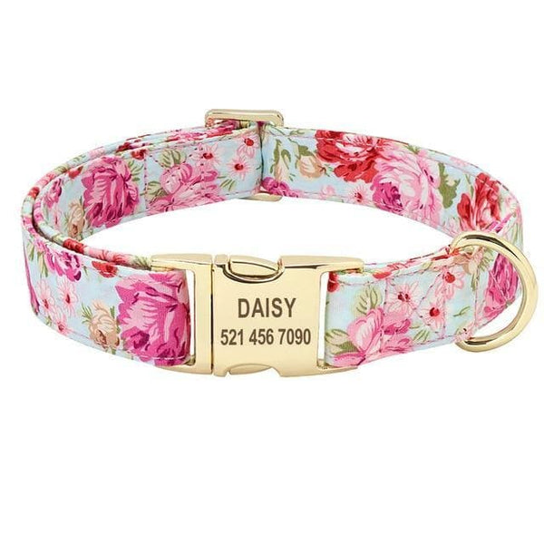 Load image into Gallery viewer, personalised dog collar with engraving of name and phone number