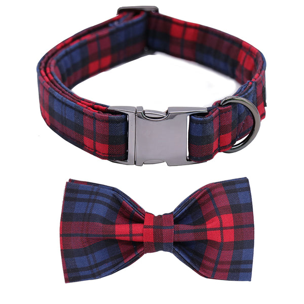 Load image into Gallery viewer, Tweed Tartan Collar