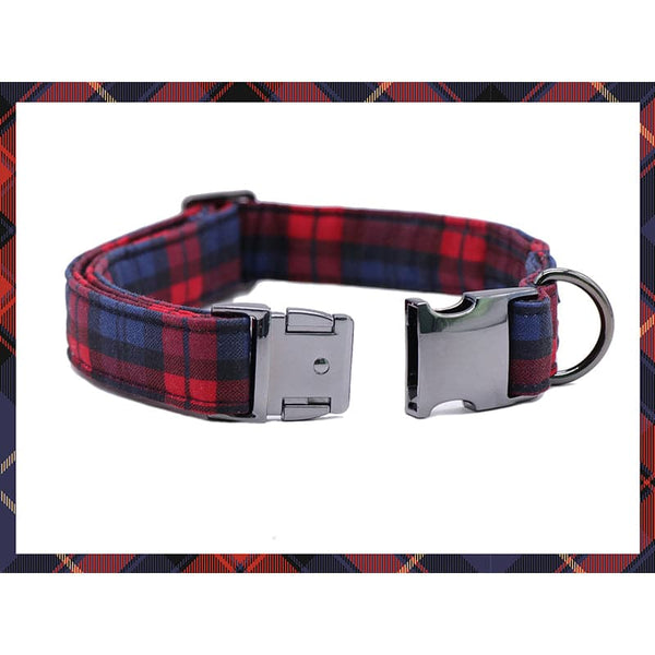 Load image into Gallery viewer, Tweed Tartan Collar