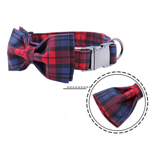 Load image into Gallery viewer, Tweed Tartan Collar