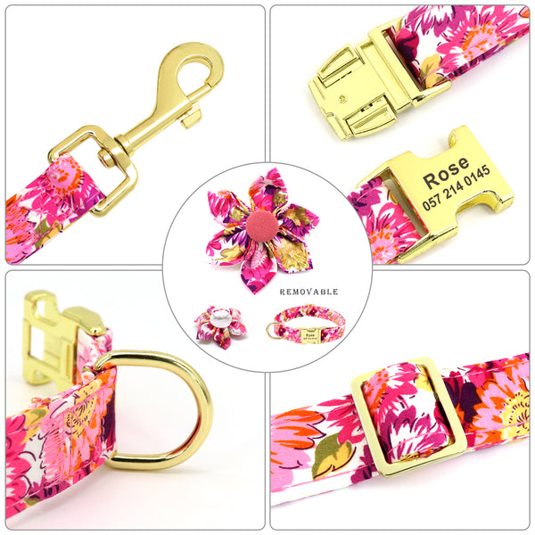 Load image into Gallery viewer, Sweet Spring - Leash & Personalised Collar
