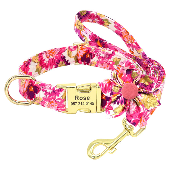 Load image into Gallery viewer, Sweet Spring - Leash & Personalised Collar
