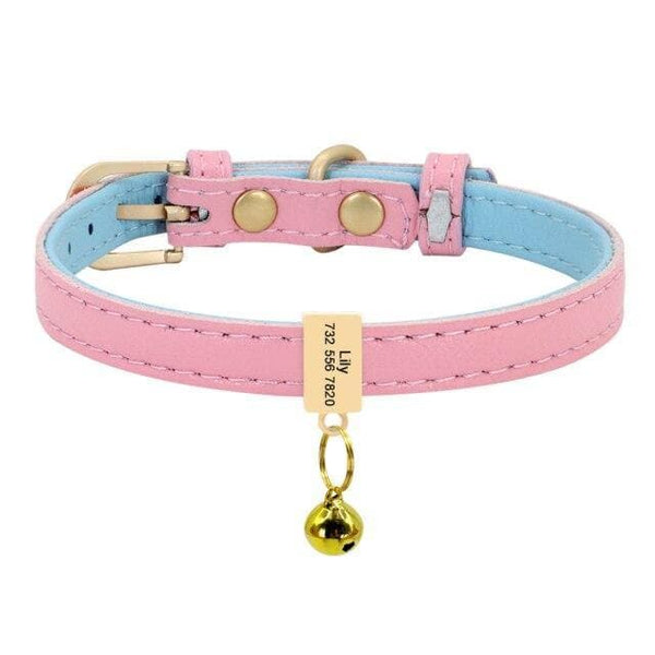 Load image into Gallery viewer, personalised cat collar with tag engraved name and phone number