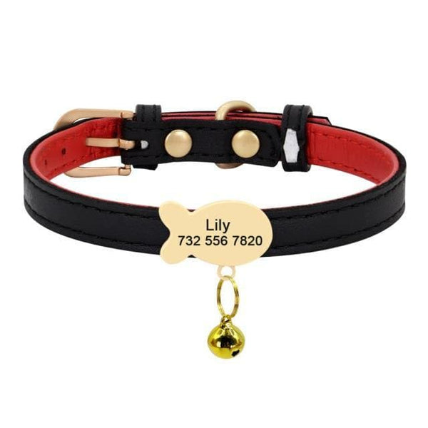 Load image into Gallery viewer, personalised cat collar with tag engraved name and phone number
