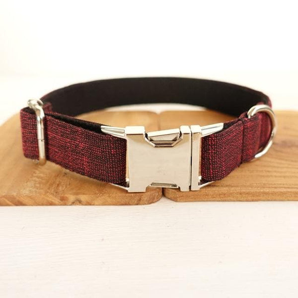 Load image into Gallery viewer, Tweed - Personalised Collar