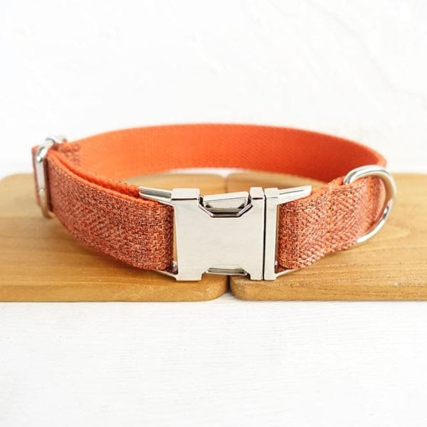 Load image into Gallery viewer, Tweed Blush - Personalised Collar