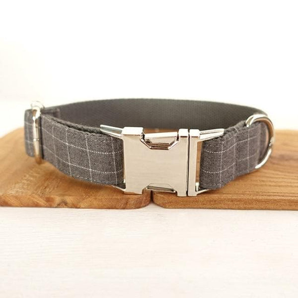 Load image into Gallery viewer, Tweed - Personalised Collar