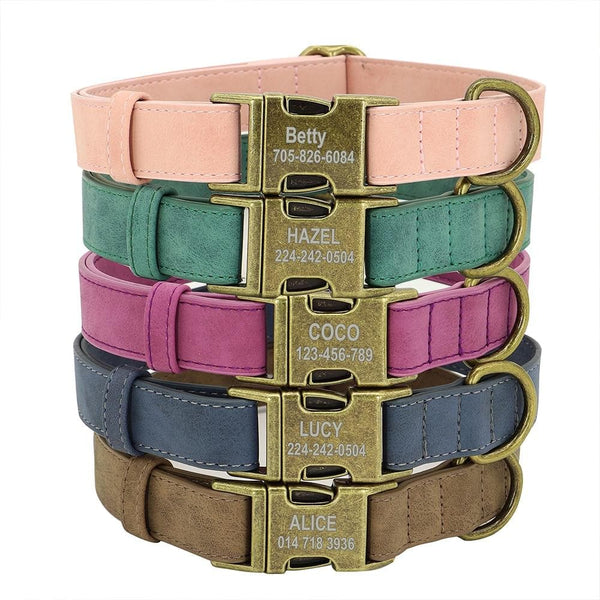 Load image into Gallery viewer, Vintage Bronze - Personalised Collar