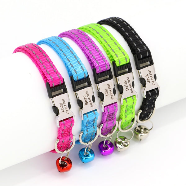 Load image into Gallery viewer, Style Line Solid - Personalised Cat Collar