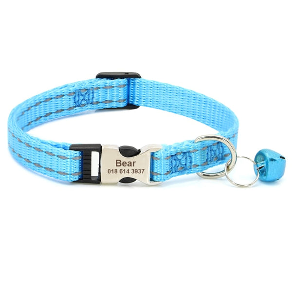 Load image into Gallery viewer, Style Line Solid - Personalised Cat Collar