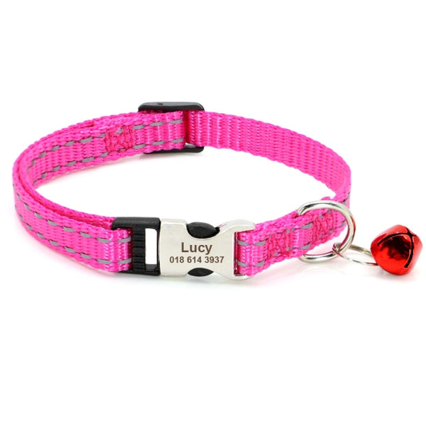Load image into Gallery viewer, Style Line Solid - Personalised Cat Collar