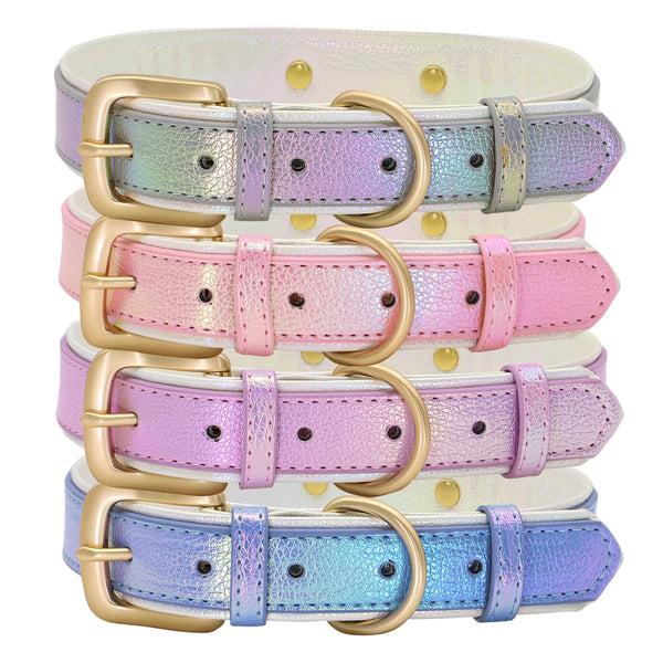 Load image into Gallery viewer, Pastel Chameleon - Personalised Collar