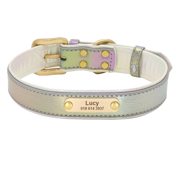 Load image into Gallery viewer, Pastel Chameleon - Personalised Collar