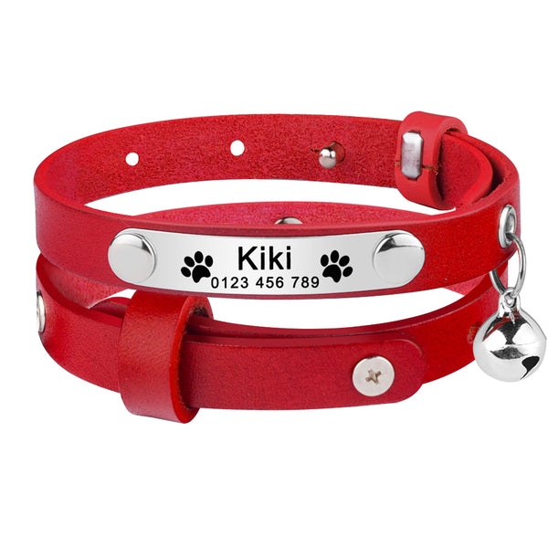 Load image into Gallery viewer, Kitty Paws - Personalised Cat Collar