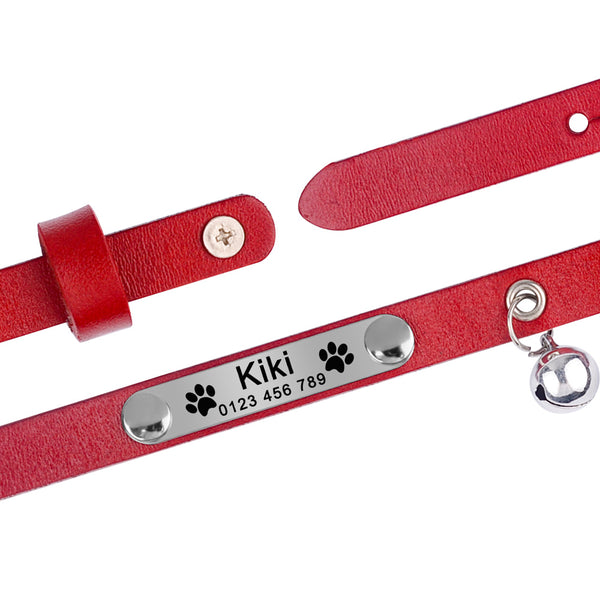 Load image into Gallery viewer, Kitty Paws - Personalised Cat Collar