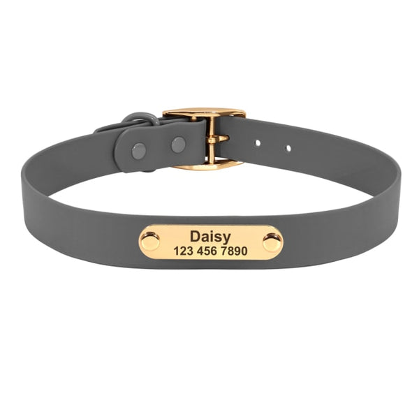 Load image into Gallery viewer, Jelly Paws Grey - Personalised Collar