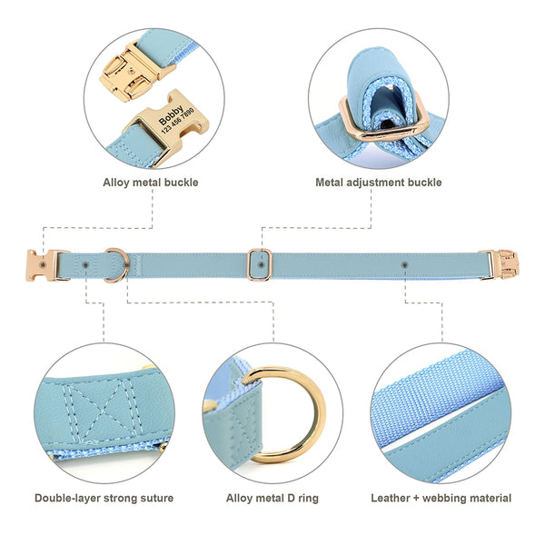 Load image into Gallery viewer, Sleek Pup - Personalised Collar