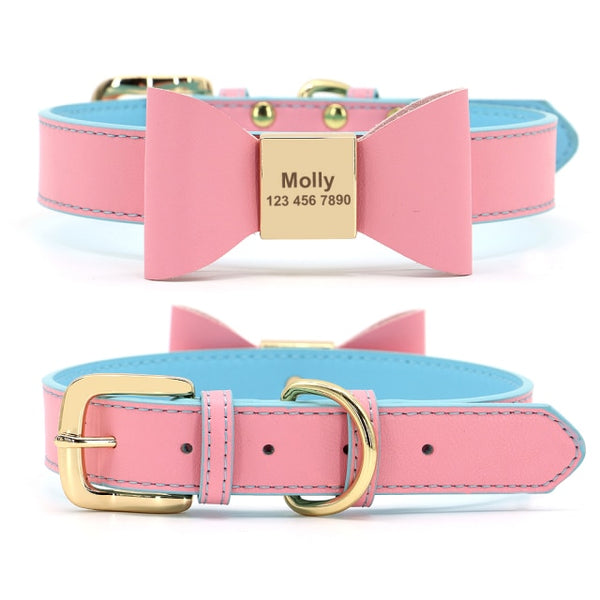 Load image into Gallery viewer, Bow Wow Meow - Personalised Collar