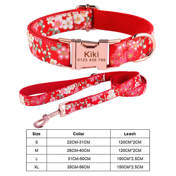 Load image into Gallery viewer, Sunday Best - 2 Piece Set - Leash & Personalised Collar
