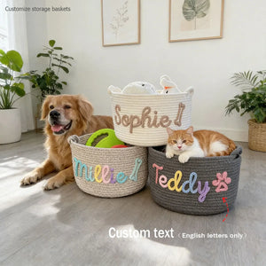 Keepsake Basket - Personalised Name