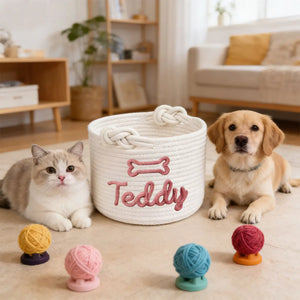 Keepsake Basket - Personalised Name