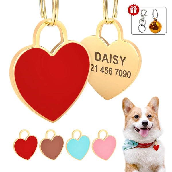 Load image into Gallery viewer, Puppy Love Pet Tag - Personalised Engraving
