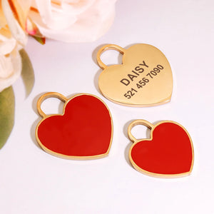 Puppy Love Pet Tag - Personalised Engraving