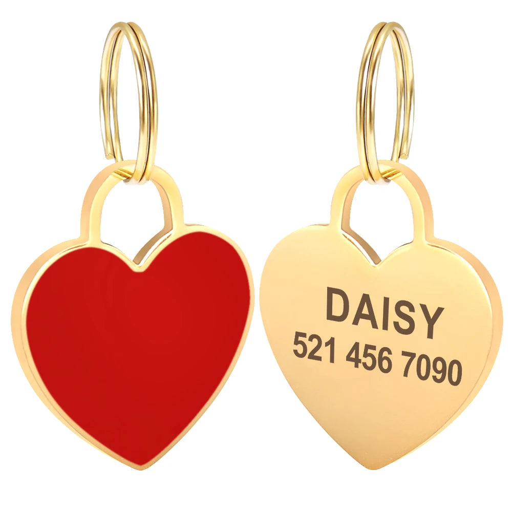 Puppy Love Pet Tag - Personalised Engraving