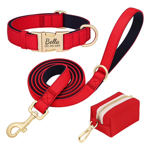 Load image into Gallery viewer, Everyday Itallic - Leash, Poop Bag and Personalised Collar
