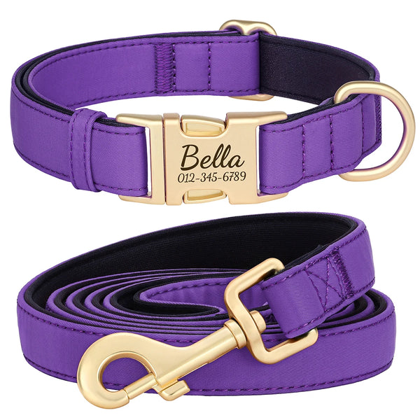 Load image into Gallery viewer, Everyday Itallic - Leash and Personalised Collar
