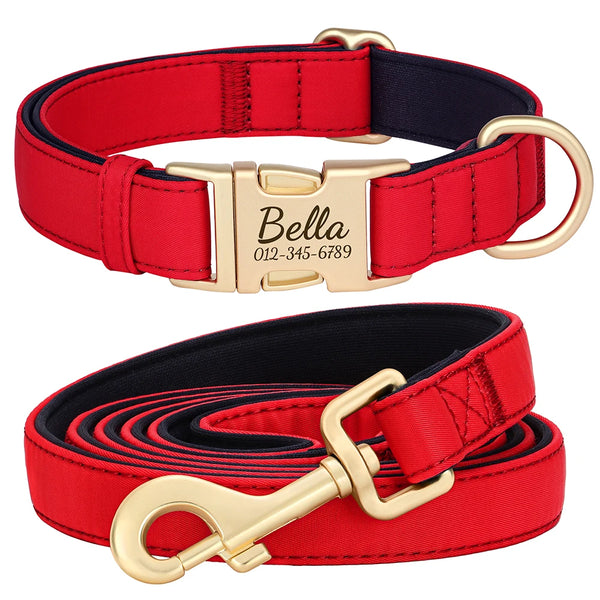 Load image into Gallery viewer, Everyday Itallic - Leash and Personalised Collar
