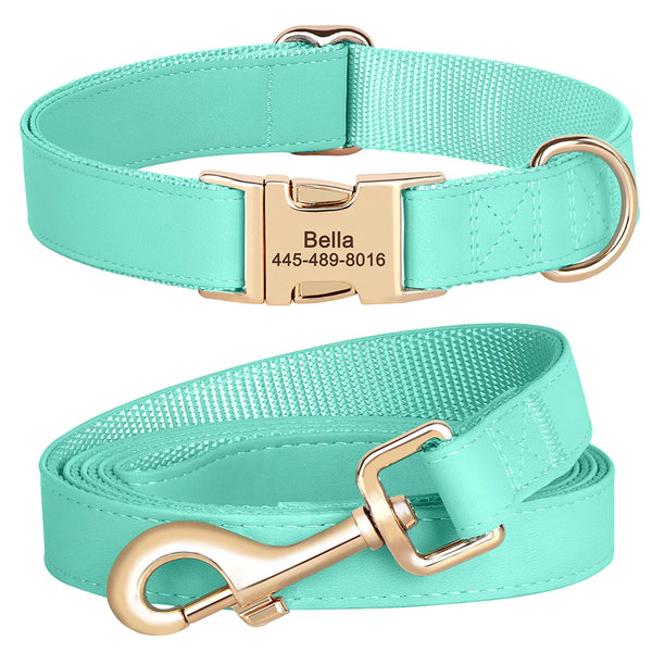 Load image into Gallery viewer, Boardwalk - Leash and Personalised Collar Set
