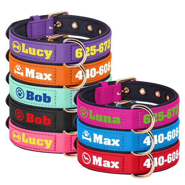 Load image into Gallery viewer, Bold Print - Personalised Collar

